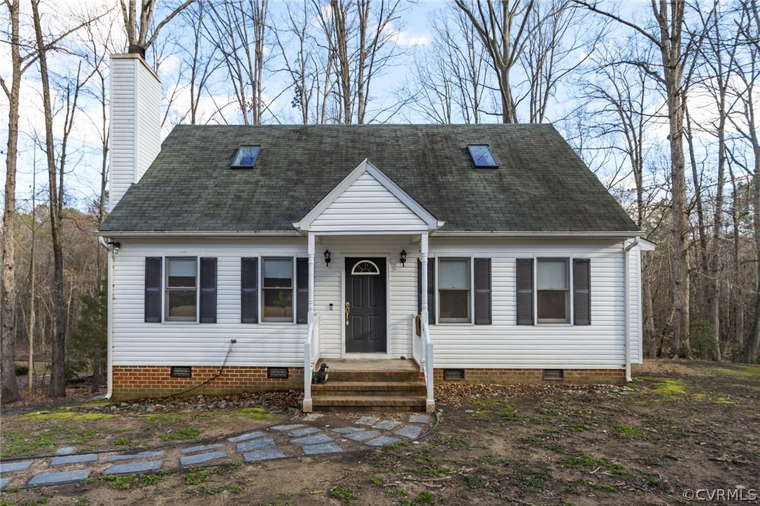 front view of a house