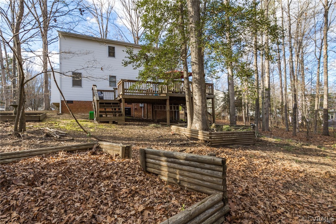 5009 Tulip Oak Road Chesterfield, VA 23832 - Photo 33 of 35 a view of a house with backyard of the house