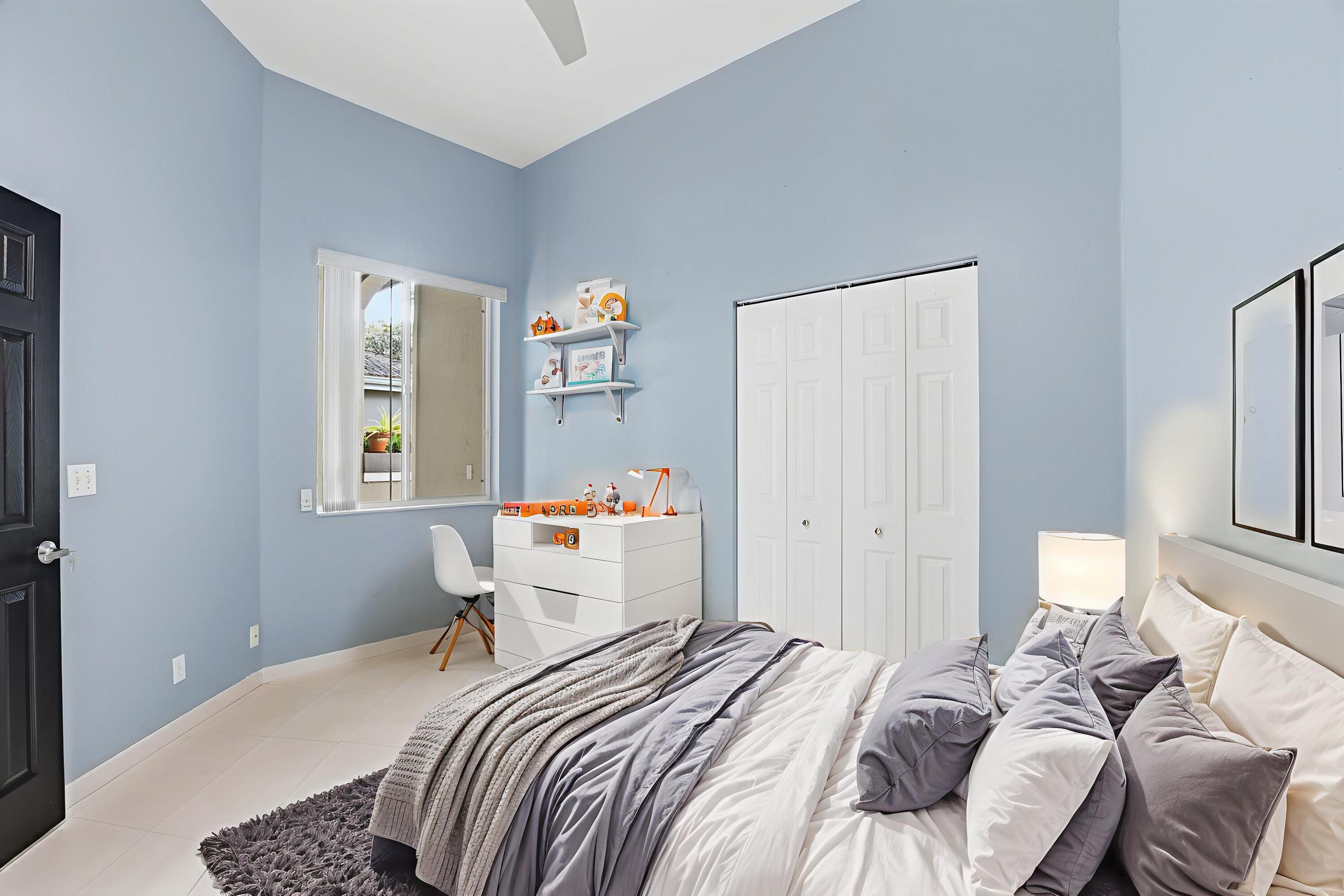 5405 Monterey Circle, Unit G Delray Beach, FL 33484 - Photo 14 of 71 Virtually Staged Bedroom 3