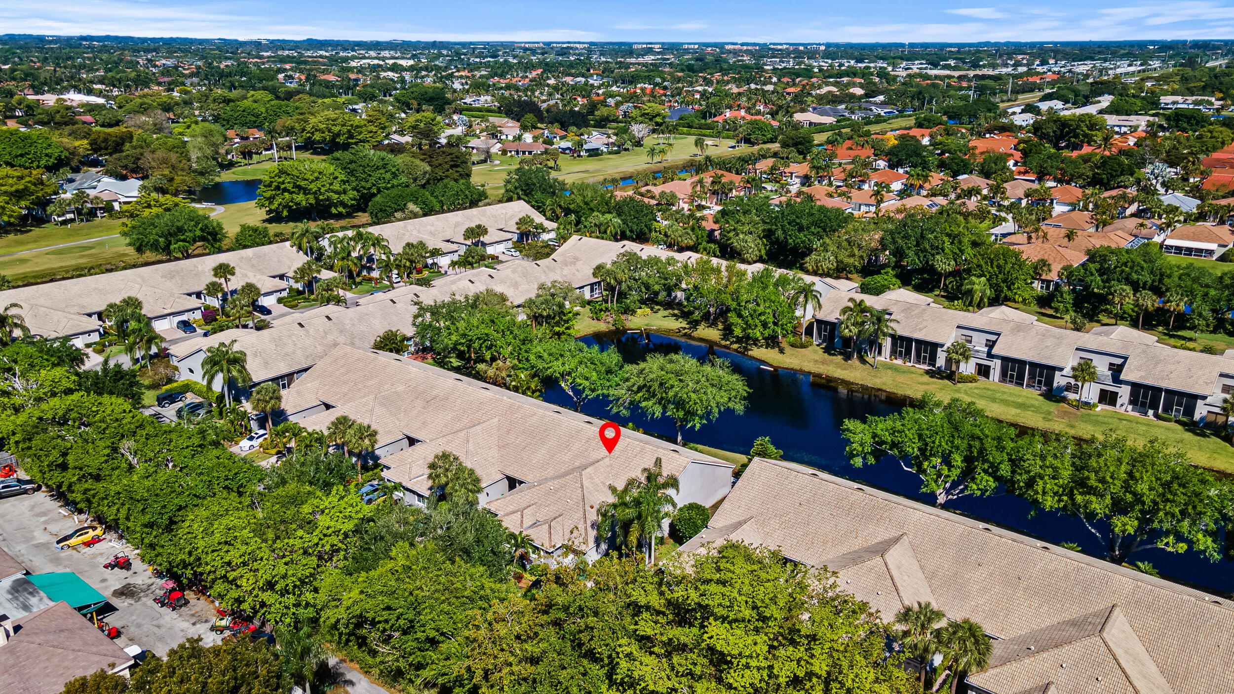 5405 Monterey Circle, Unit G Delray Beach, FL 33484 - Photo 61 of 71 Aerial View
