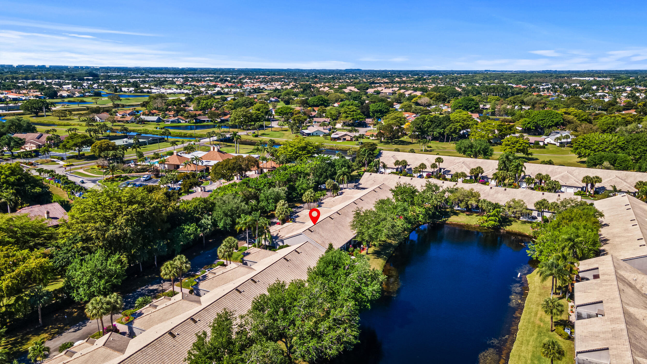 5405 Monterey Circle, Unit G Delray Beach, FL 33484 - Photo 62 of 71 Aerial View