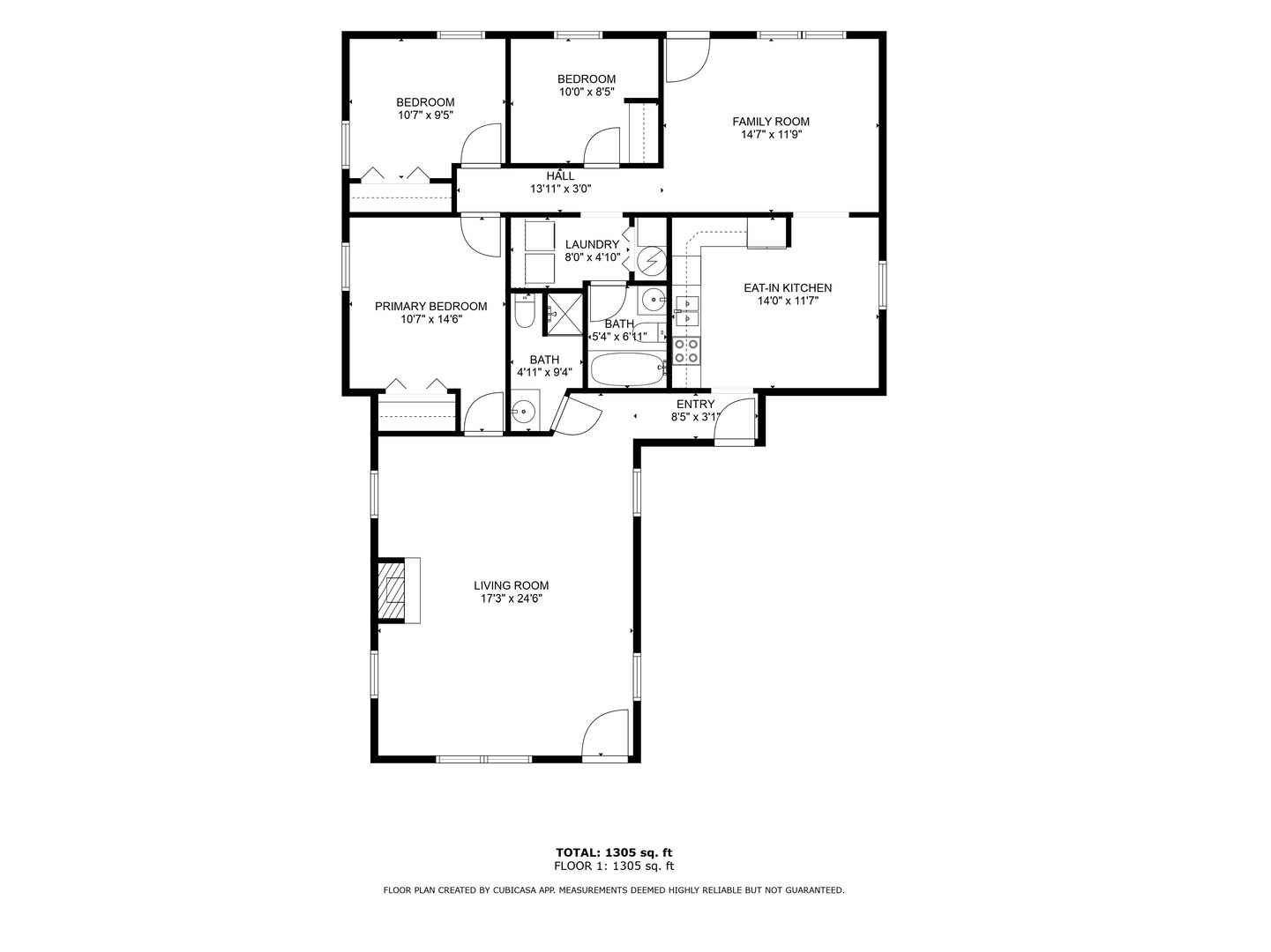 110 Cedar Circle Streamwood, IL 60107 - Photo 28 of 28 a picture of a floor plan