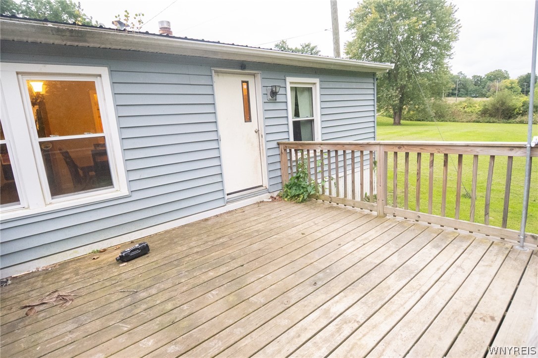 1790 Saltvale Road Middlebury, NY 14569 - Photo 18 of 25 back deck