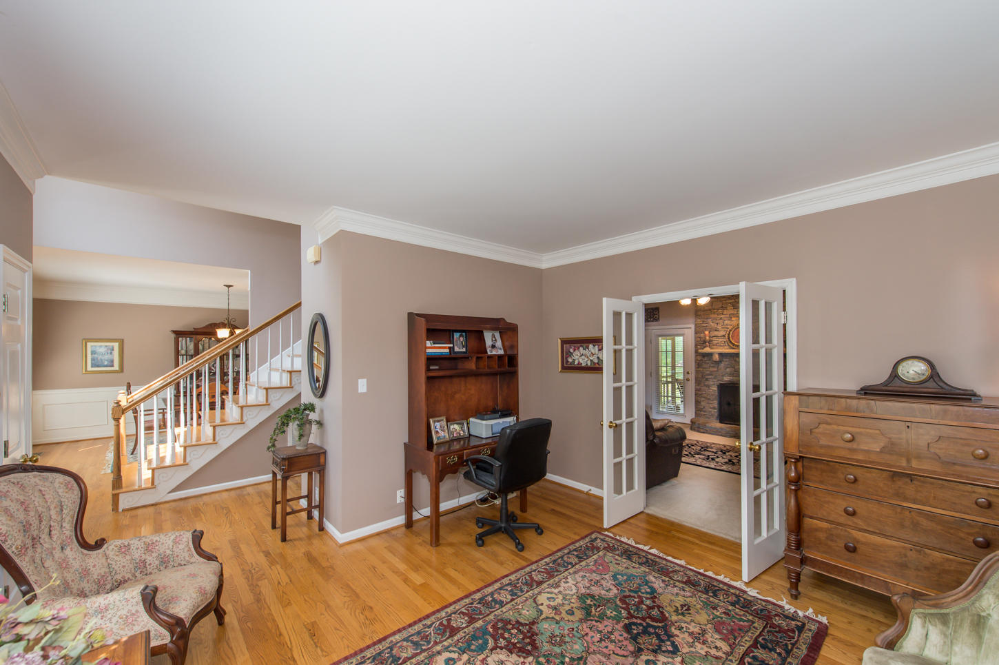 648 Tree Ridge Road Knoxville, TN 37922 - Photo 16 of 35 French doors to Great Room
