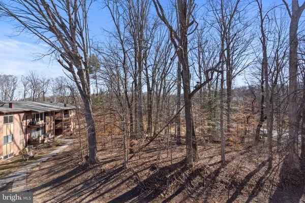 a view of a backyard of the house