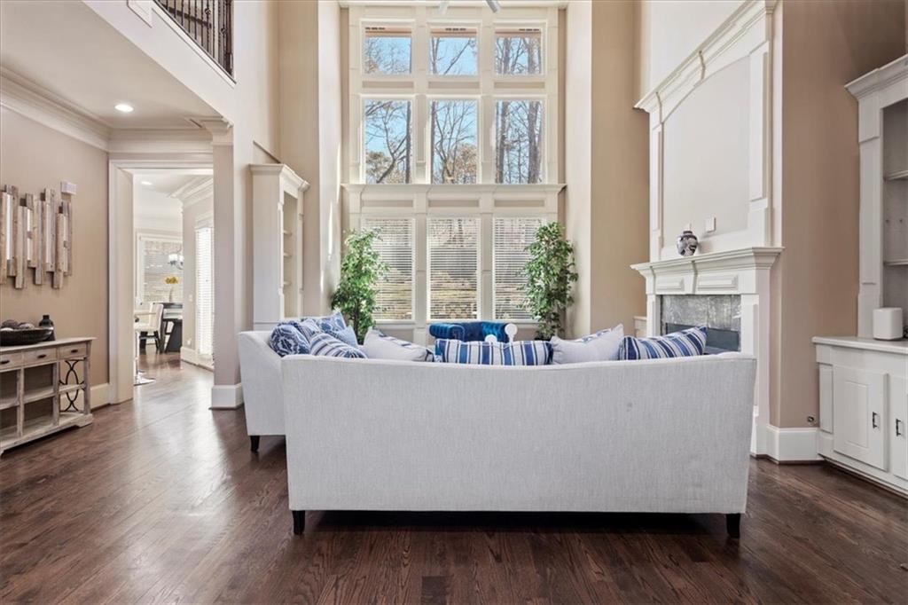 1859 Mountain Shadow Smoke Rise, GA 30087 - Photo 24 of 75 a living room with furniture and large windows