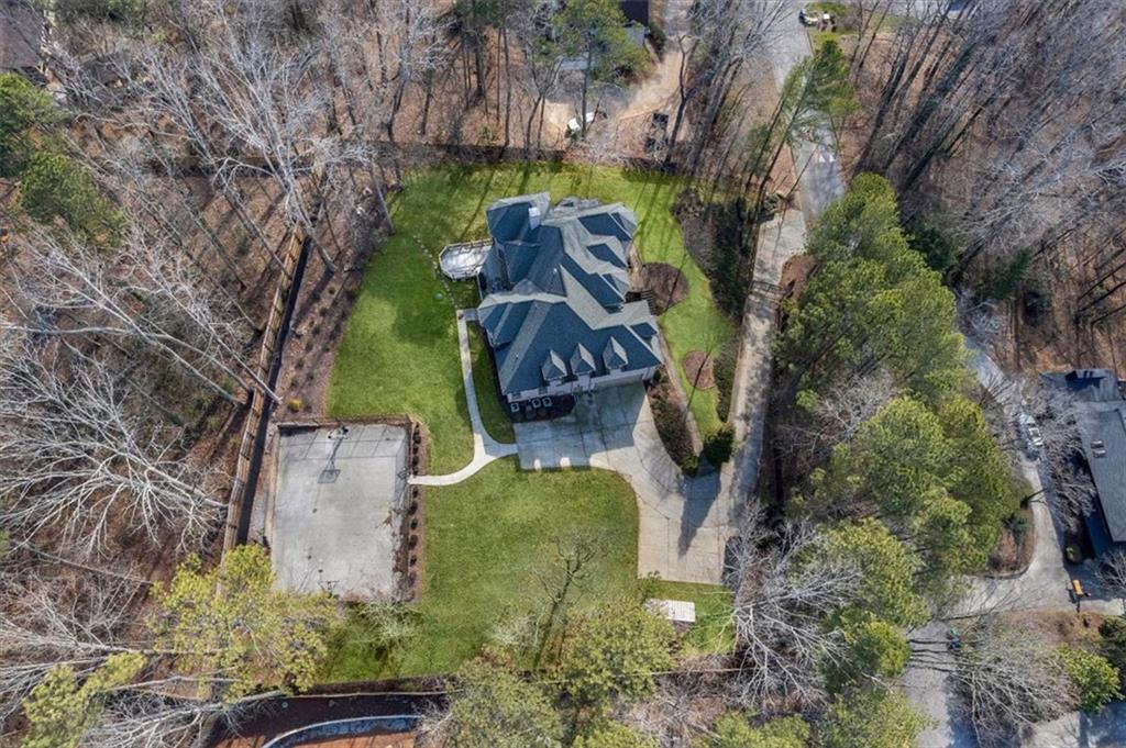 1859 Mountain Shadow Smoke Rise, GA 30087 - Photo 68 of 75 an aerial view of a house with outdoor space