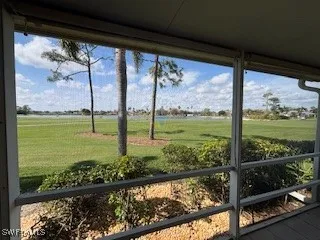 a view of ocean from a balcony