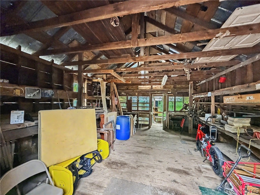 367 Andersen Hill Road Richford, NY 13736 - Photo 45 of 46 Interior of the Barn