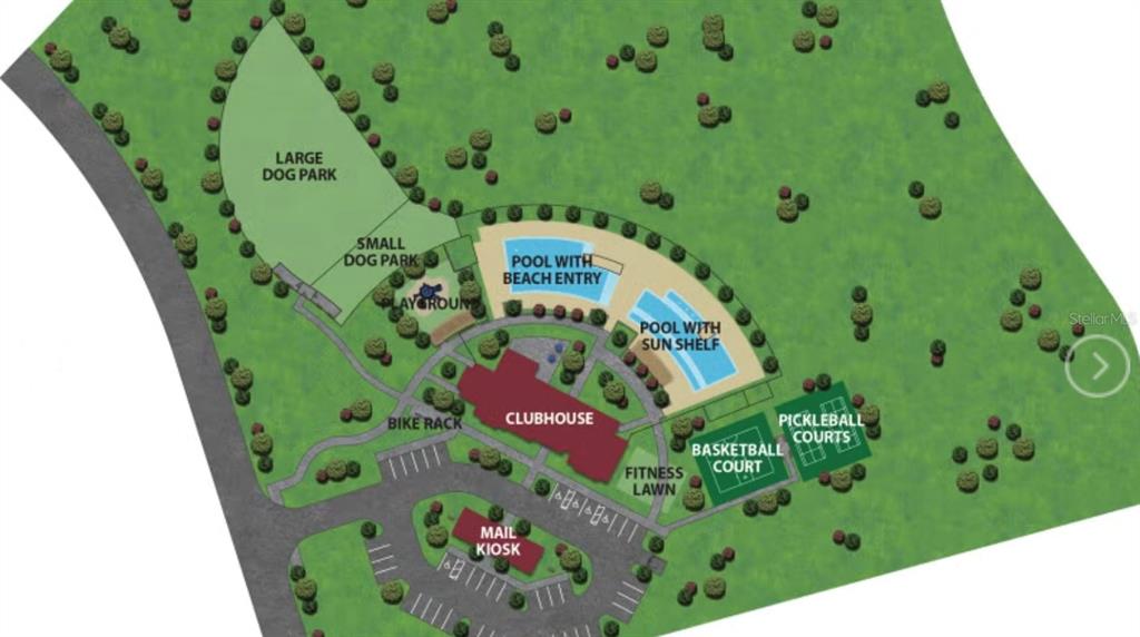 2075 Huntsman Rdg Road Clermont, FL 34715 - Photo 15 of 17 an aerial view of a wooden floor