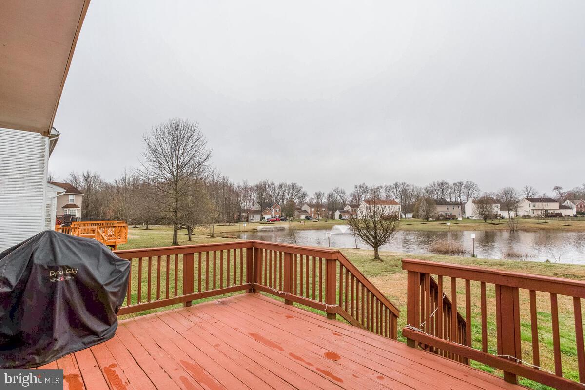 1506 Shellford Lane Accokeek, MD 20607 - Photo 38 of 47 Deck with a view of the lake.