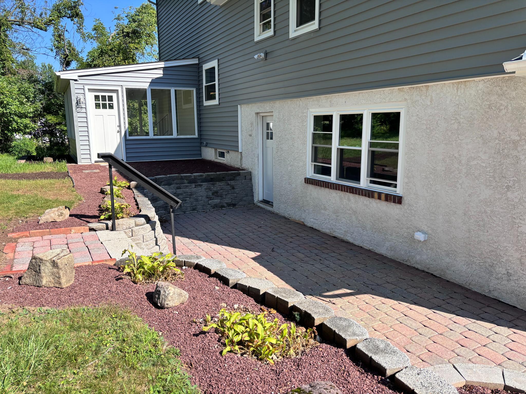 886 Sacketts Ford Road Ivyland, PA 18974 - Photo 10 of 10 Exterior Rear w/ Paver Patio