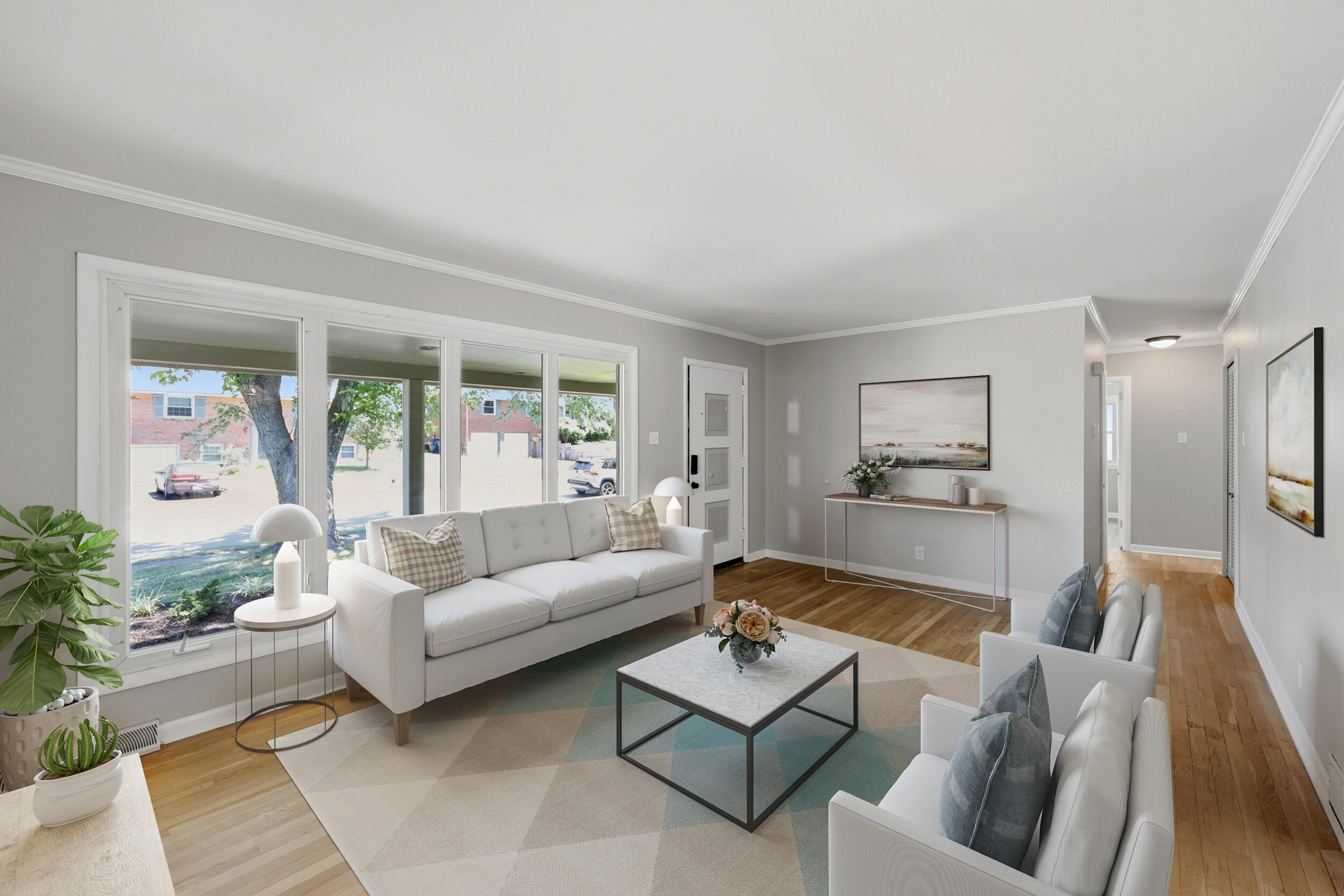 Virtually Staged Living