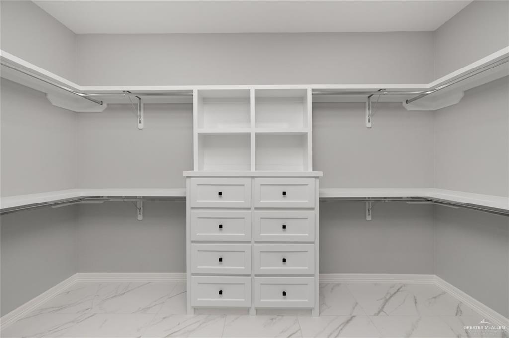 1614 Arden Street Mercedes, TX 78570 - Photo 9 of 17 a view of an empty walk in closet