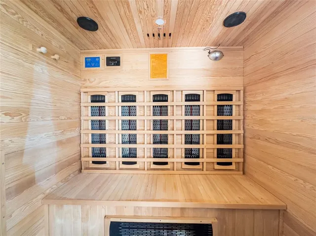 a view of outdoor space with garden