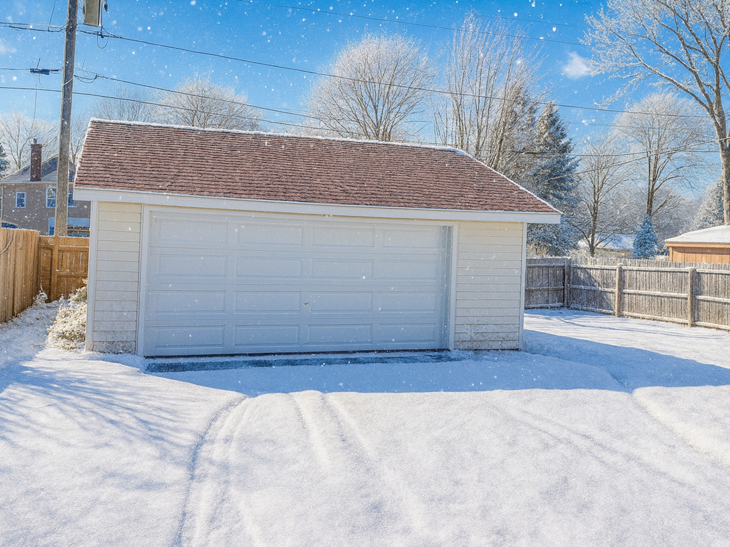 37684 North Sheridan Road Beach Park, IL 60087 - Photo 25 of 27 a view of backyard with wooden fence
