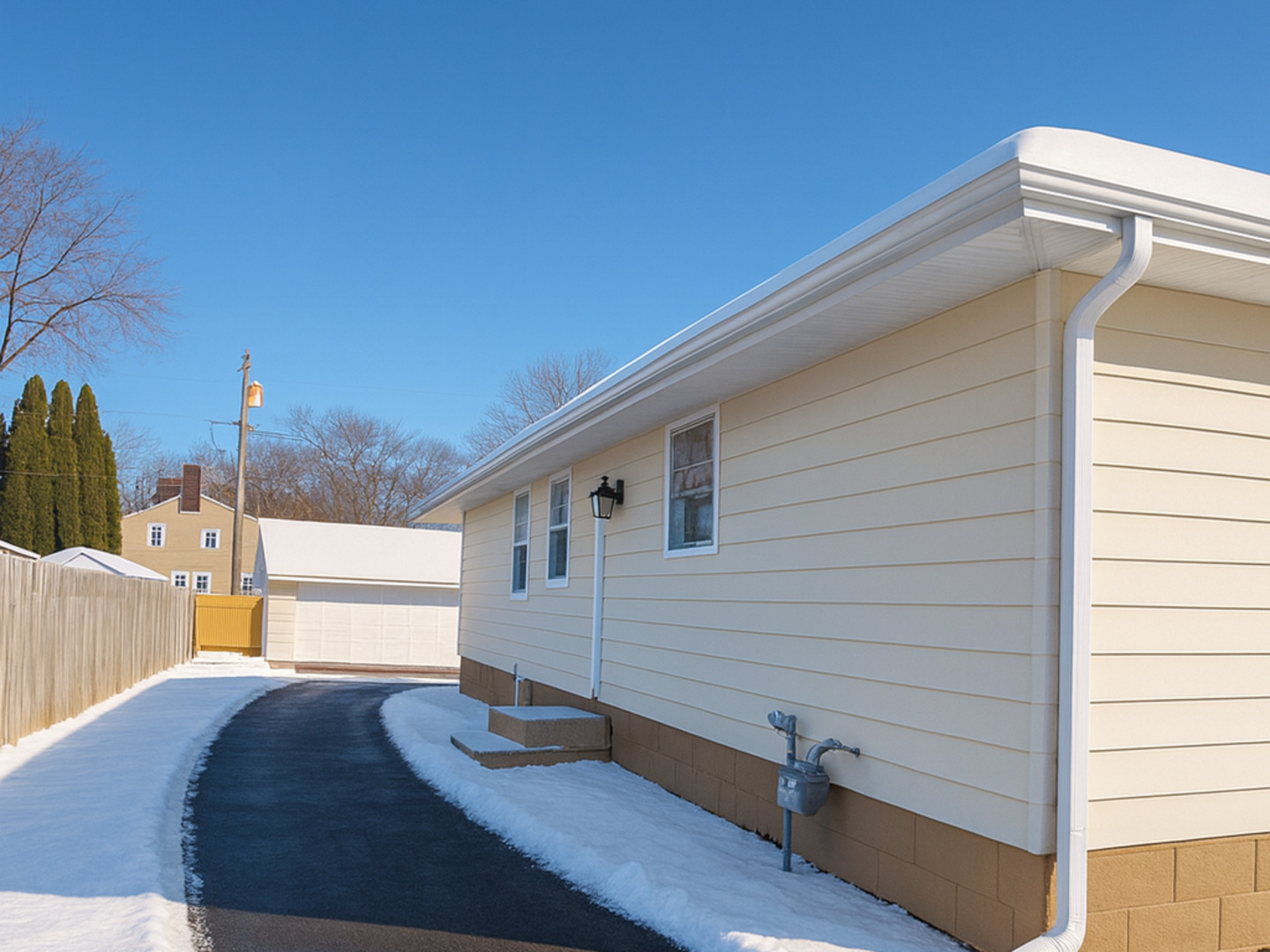37684 North Sheridan Road Beach Park, IL 60087 - Photo 26 of 27 a view of backyard with cabin