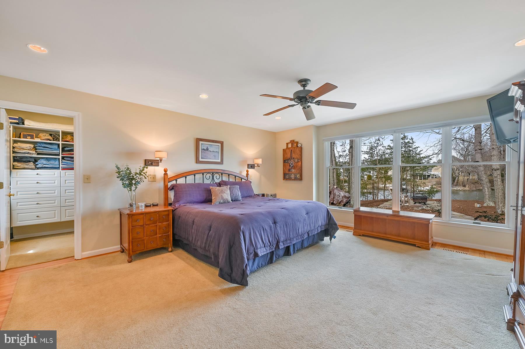 3922 Cove Road Edgewater, MD 21037 - Photo 22 of 47 Primary bedroom has fantastic water views