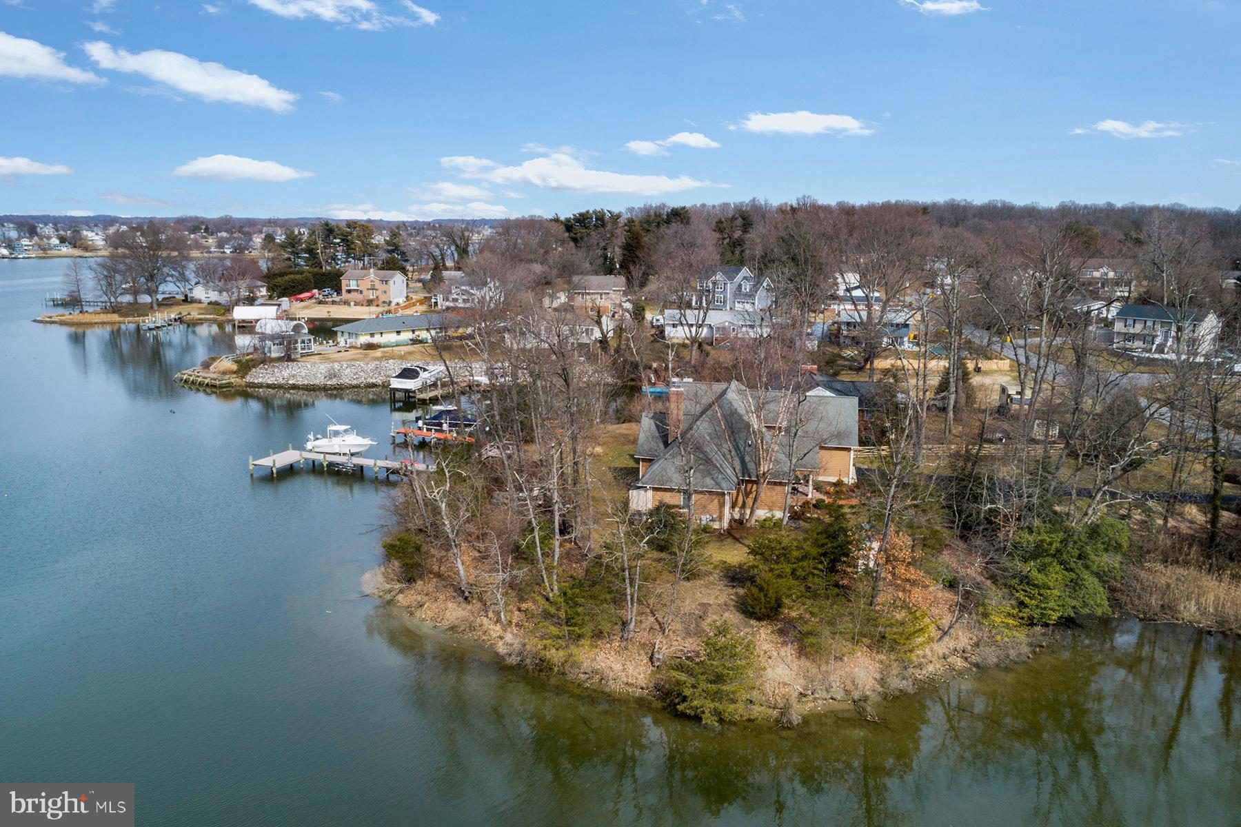 3922 Cove Road Edgewater, MD 21037 - Photo 4 of 47 Point of land location & almost an acre