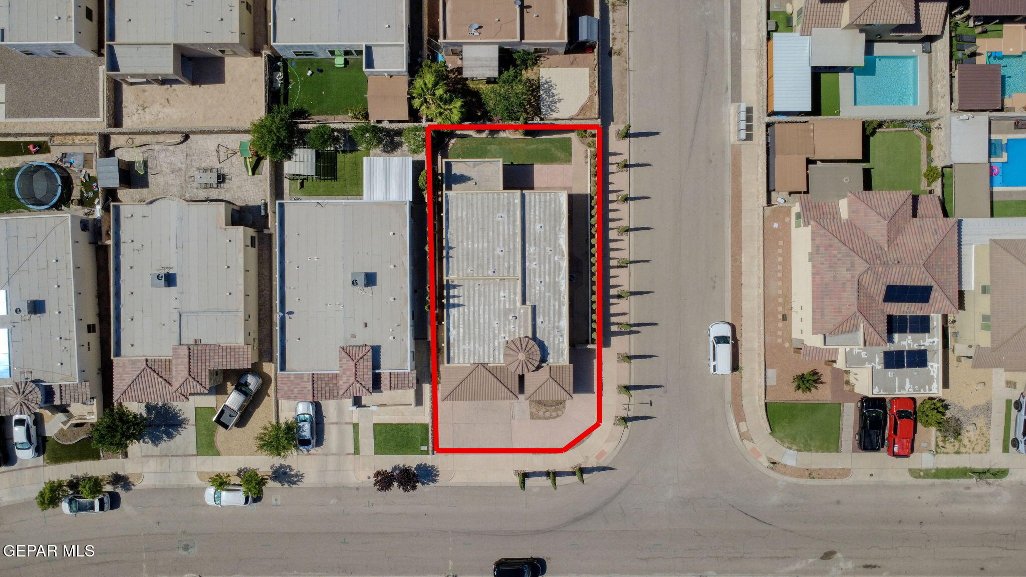 12039 Equestrian Road El Paso, TX 79928 - Photo 57 of 57 Aerial