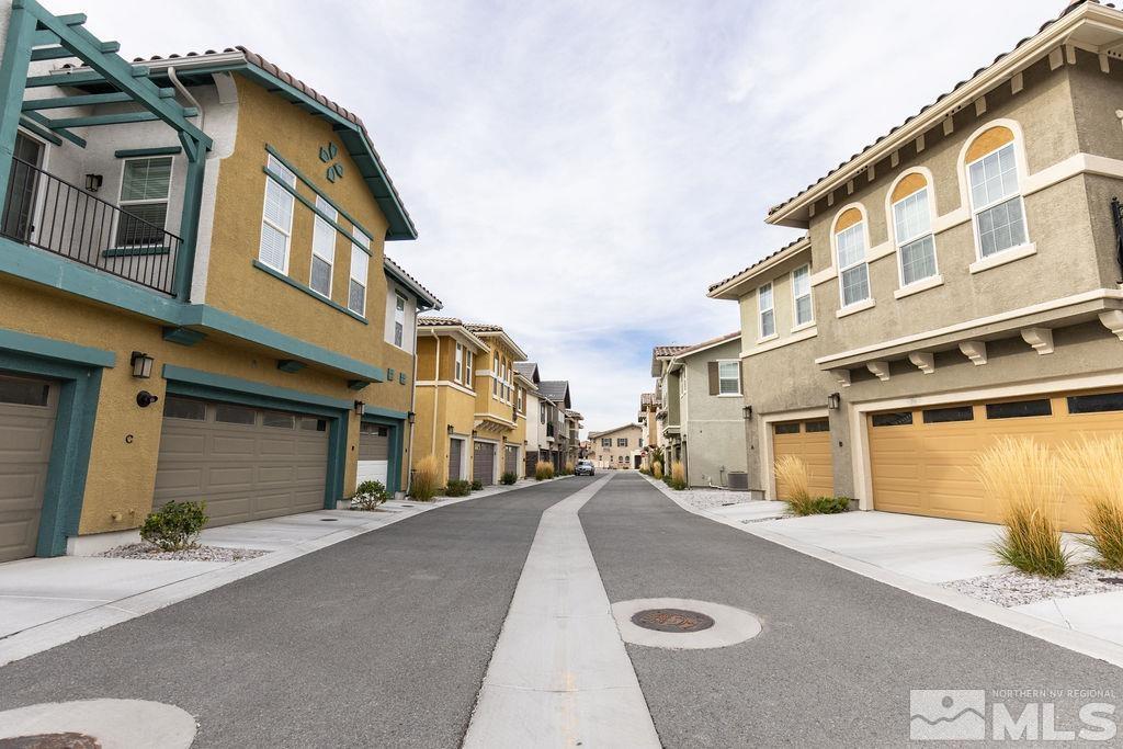 1845 Dark Horse Road, Unit B Reno, NV 89521 - Photo 16 of 25 a view of a street with a building