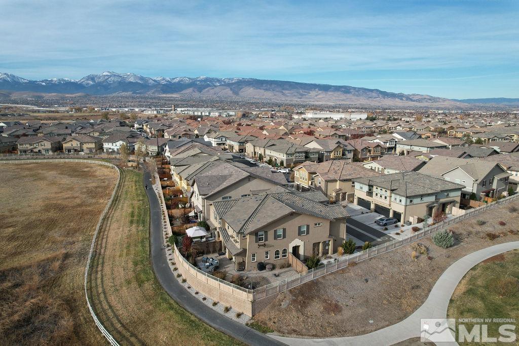 1845 Dark Horse Road, Unit B Reno, NV 89521 - Photo 19 of 25 an aerial view of a house