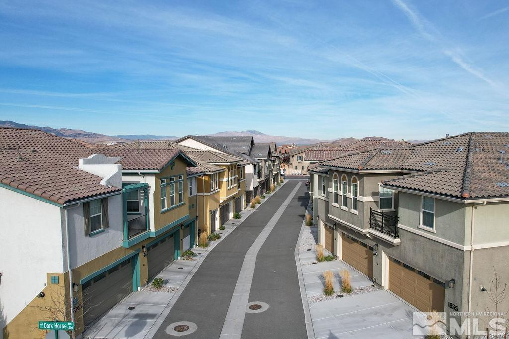 1845 Dark Horse Road, Unit B Reno, NV 89521 - Photo 25 of 25 a view of a house with a ocean view