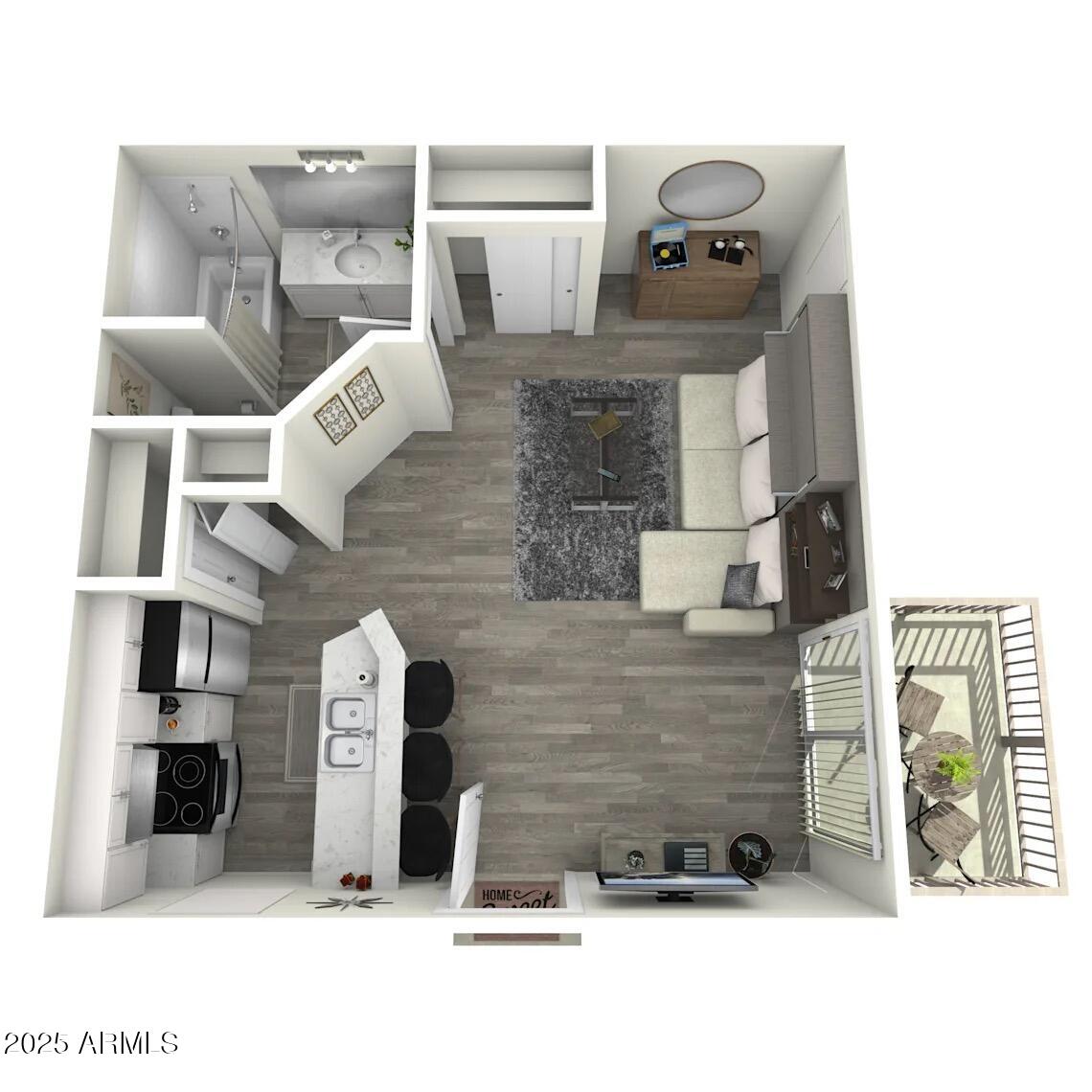 4620 West McDowell Road, Unit ST Phoenix, AZ 85035 - Photo 23 of 23 Floor Plan