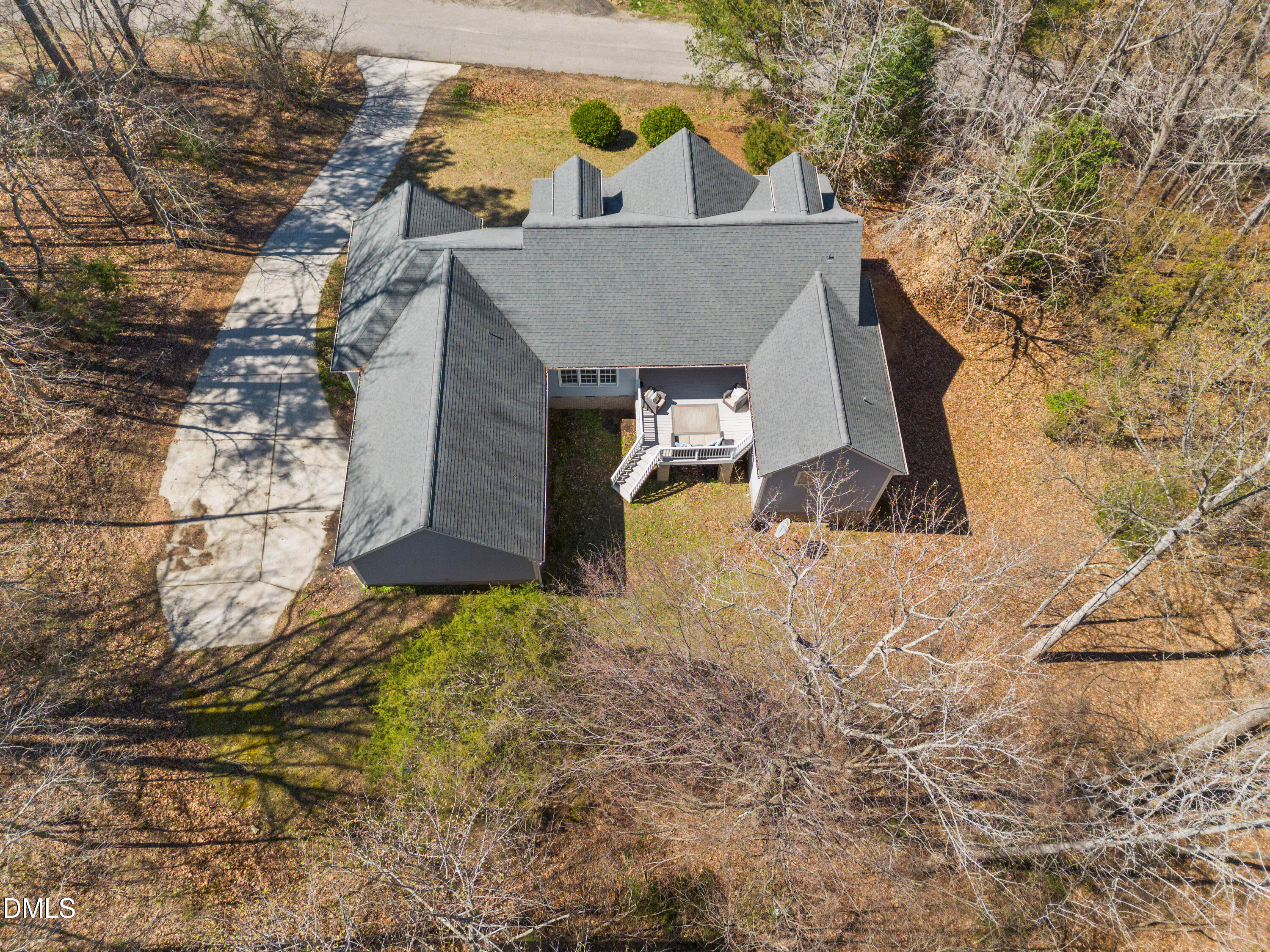 180 Normandy Road Louisburg, NC 27549 - Photo 64 of 73 Aerial Back of House