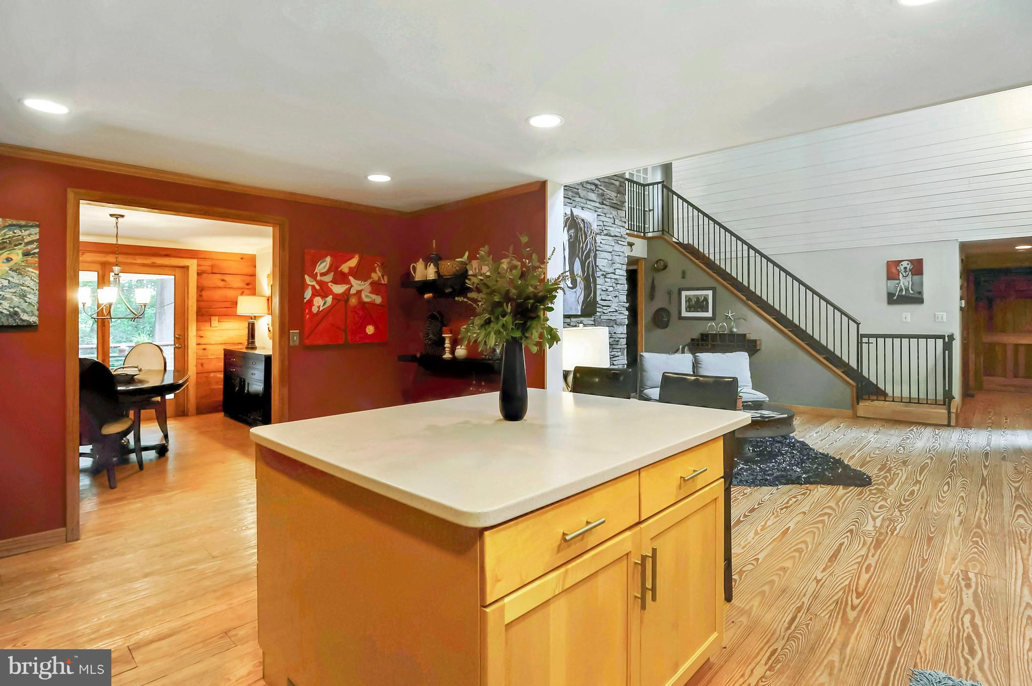 401 Farmington Road West Accokeek, MD 20607 - Photo 7 of 30 a view of kitchen and kitchen island