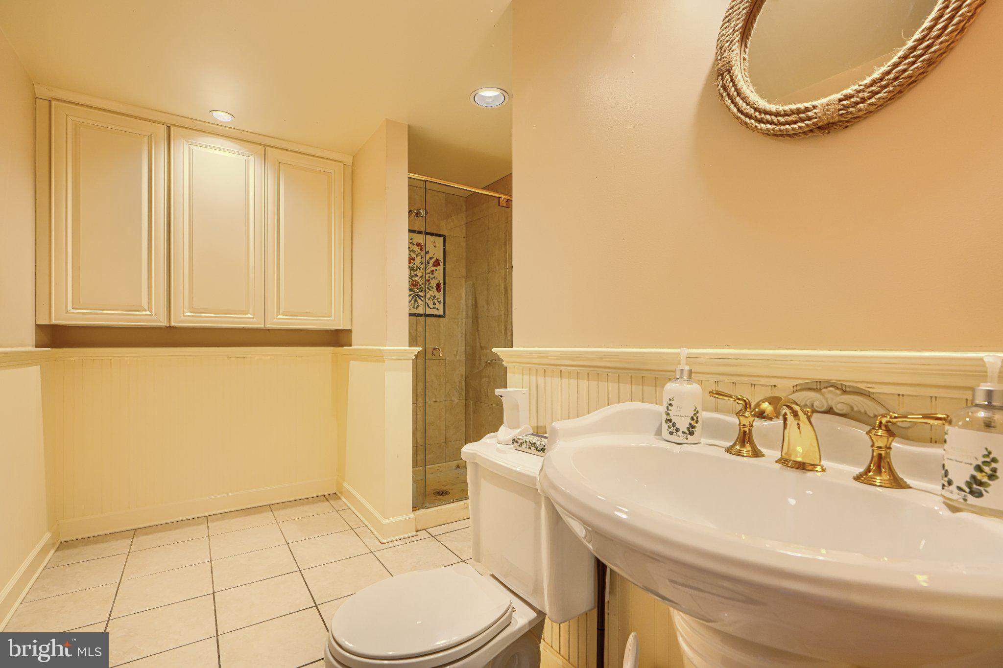 1000 Fell Street, Unit 606 Baltimore, MD 21231 - Photo 36 of 56 Elegant bathroom with classic charm.