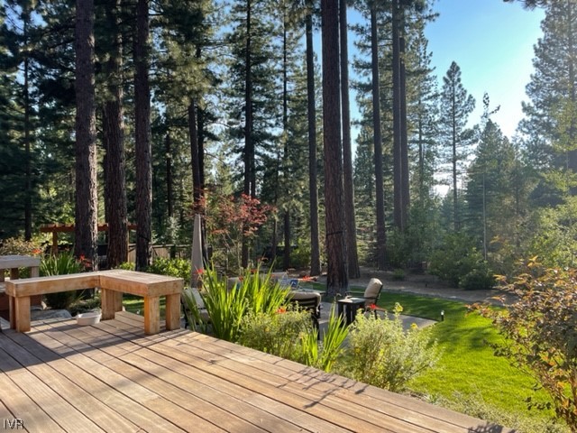 231 Pelton Lane Incline Village, NV 89451 - Photo 16 of 35 Back Deck wraps the great room/dining/and primary