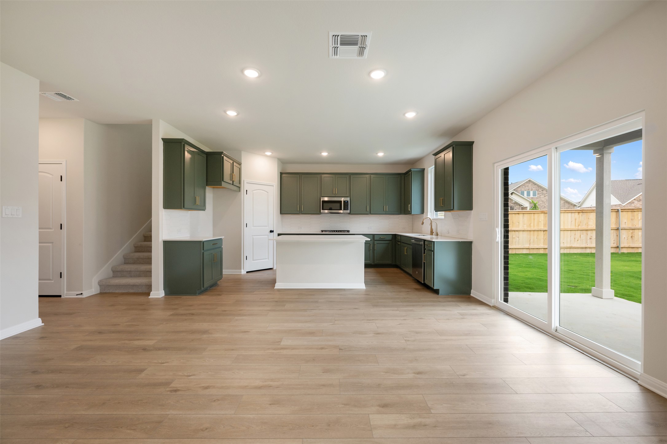 1832 Fannie Road Georgetown, TX 78633 - Photo 15 of 40 a view of a kitchen with large windows