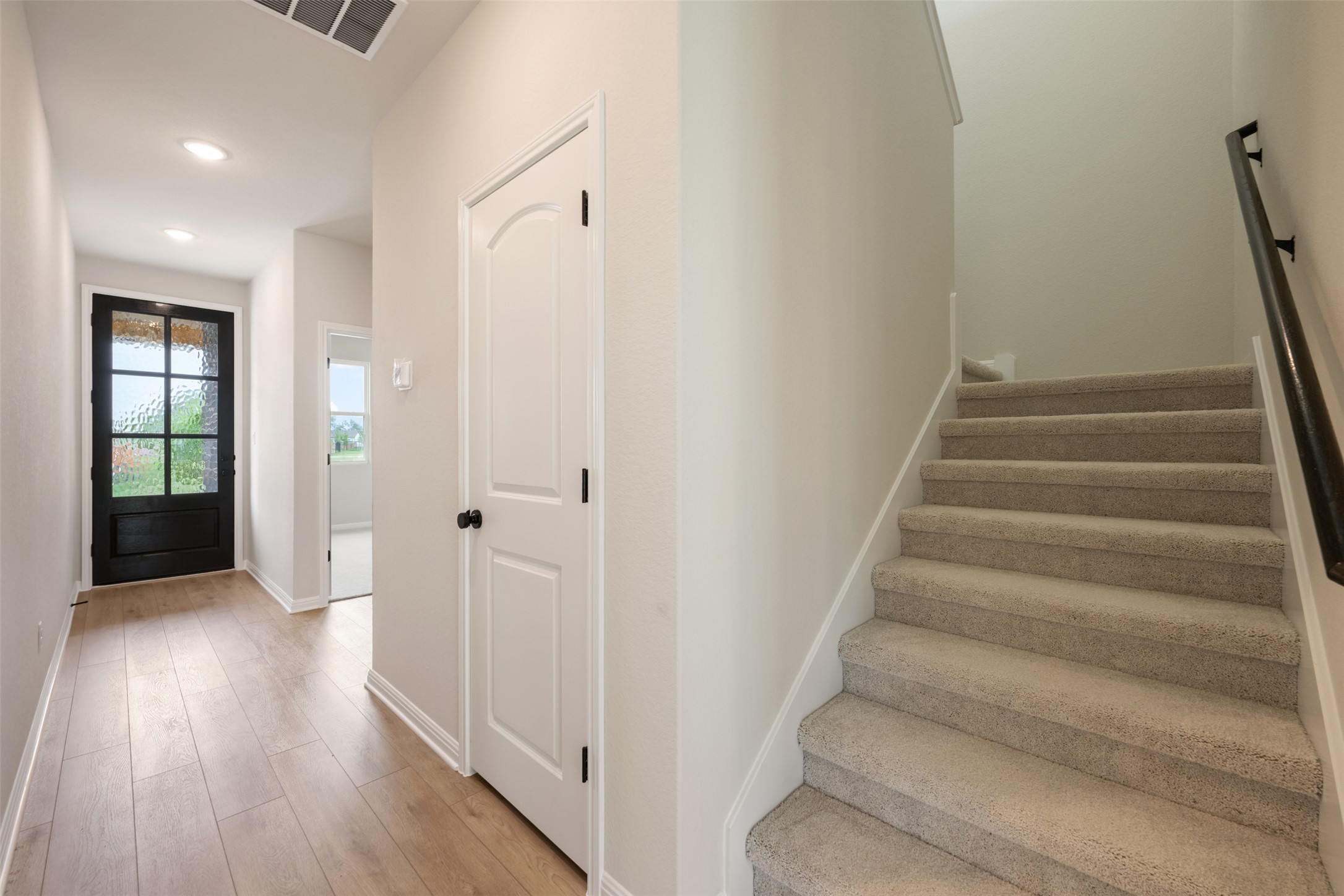 1832 Fannie Road Georgetown, TX 78633 - Photo 25 of 40 a view of an entryway with wooden floor and door