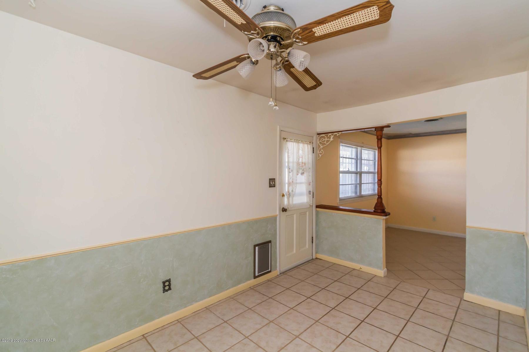 4614 South Bryan Street Amarillo, TX 79110 - Photo 8 of 35 DINING VIEW 1