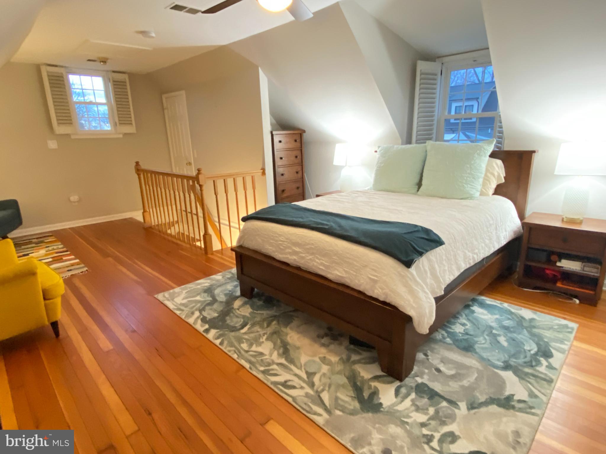 1406 North Glebe Road Arlington, VA 22207 - Photo 12 of 20 Cozy attic retreat with warm wood accents.