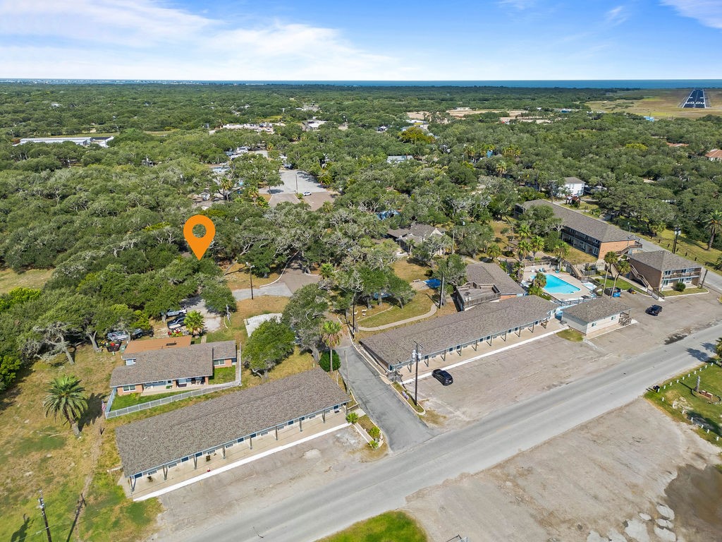 919 North Fulton Beach Road, Unit 324 Fulton, TX 78382 - Photo 4 of 21 an aerial view of residential houses with outdoor space