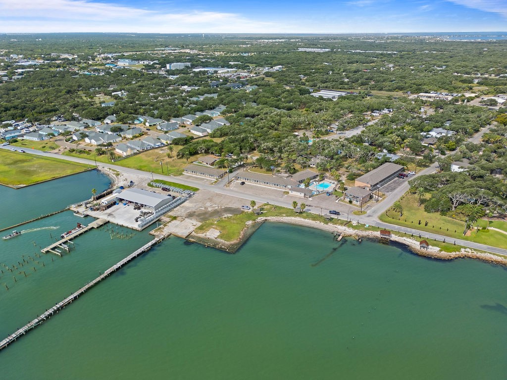 919 North Fulton Beach Road, Unit 324 Fulton, TX 78382 - Photo 8 of 21 a view of a city with mountains in the background
