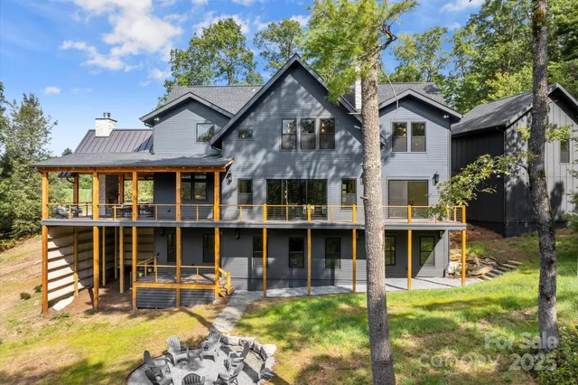 a outdoor living space with furniture