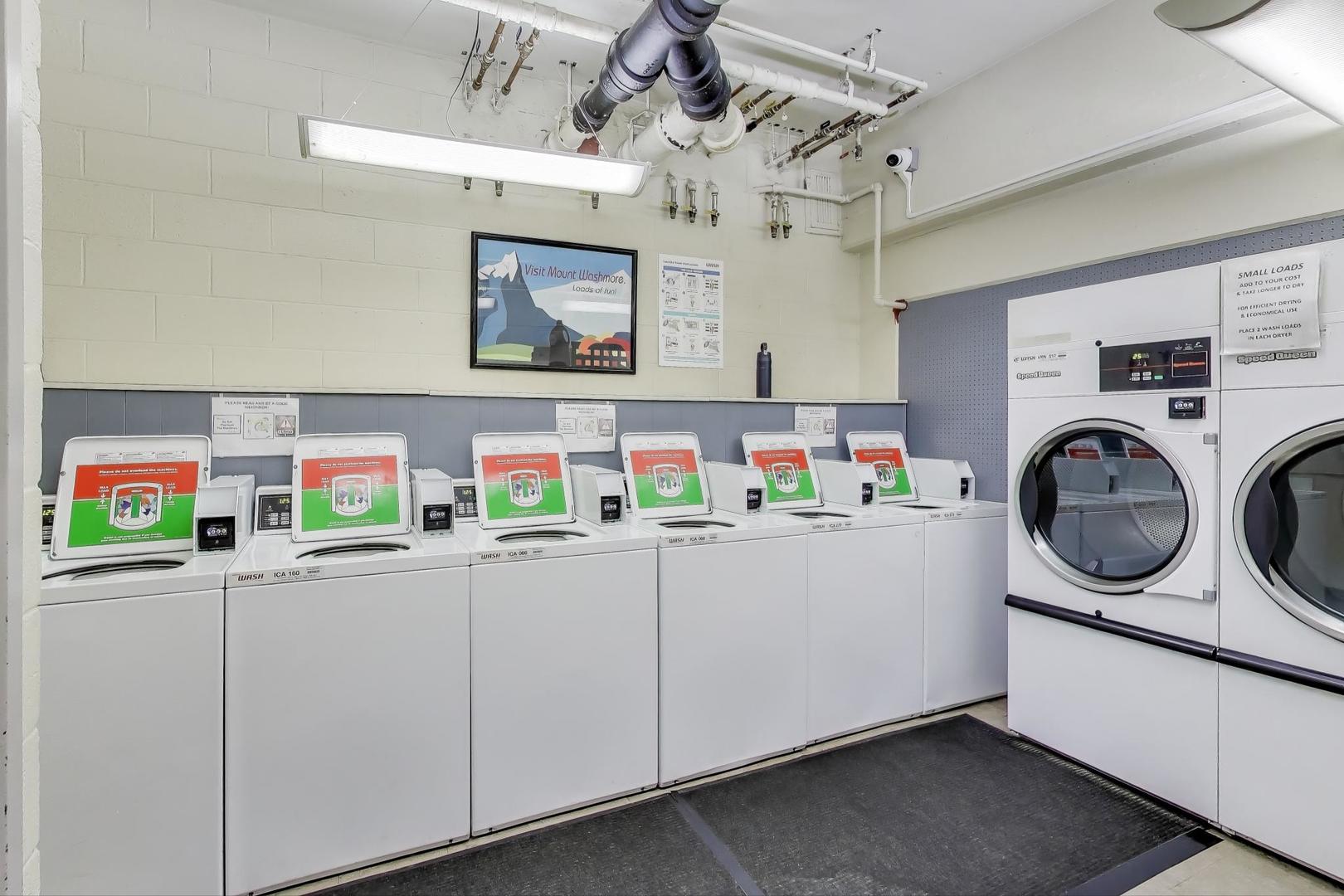 1400 North State Parkway, Unit 18A Chicago, IL 60610 - Photo 21 of 31 a utility room with lot of items washer and dryer
