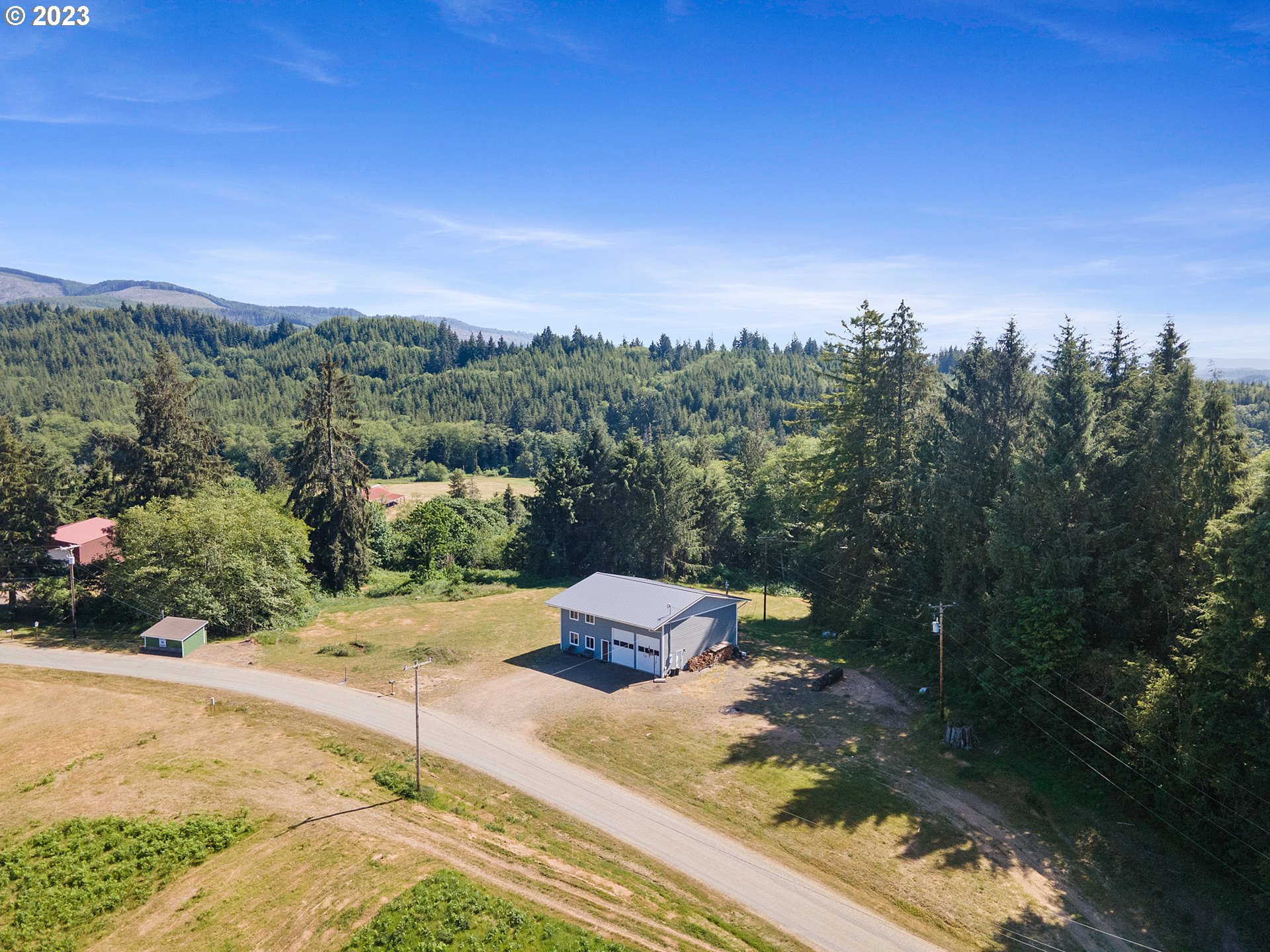 9520 Hurliman Hill Road Tillamook, OR 97141 - Photo 19 of 21 Drone View/UAV