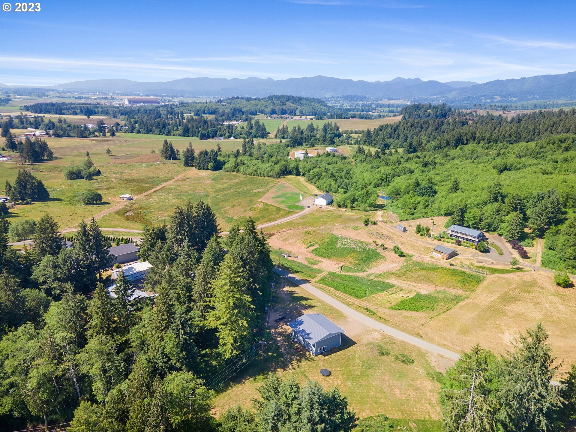 9520 Hurliman Hill Road Tillamook, OR 97141 - Photo 4 of 21 Drone View/UAV