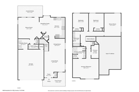 $425,000 | 1409 Kendalia Street, Unit 350, Austin, TX 78748