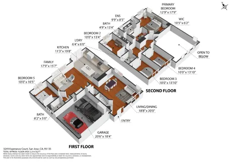 $2,350,000 | 3249 Esperanza Court, San Jose, CA 95135