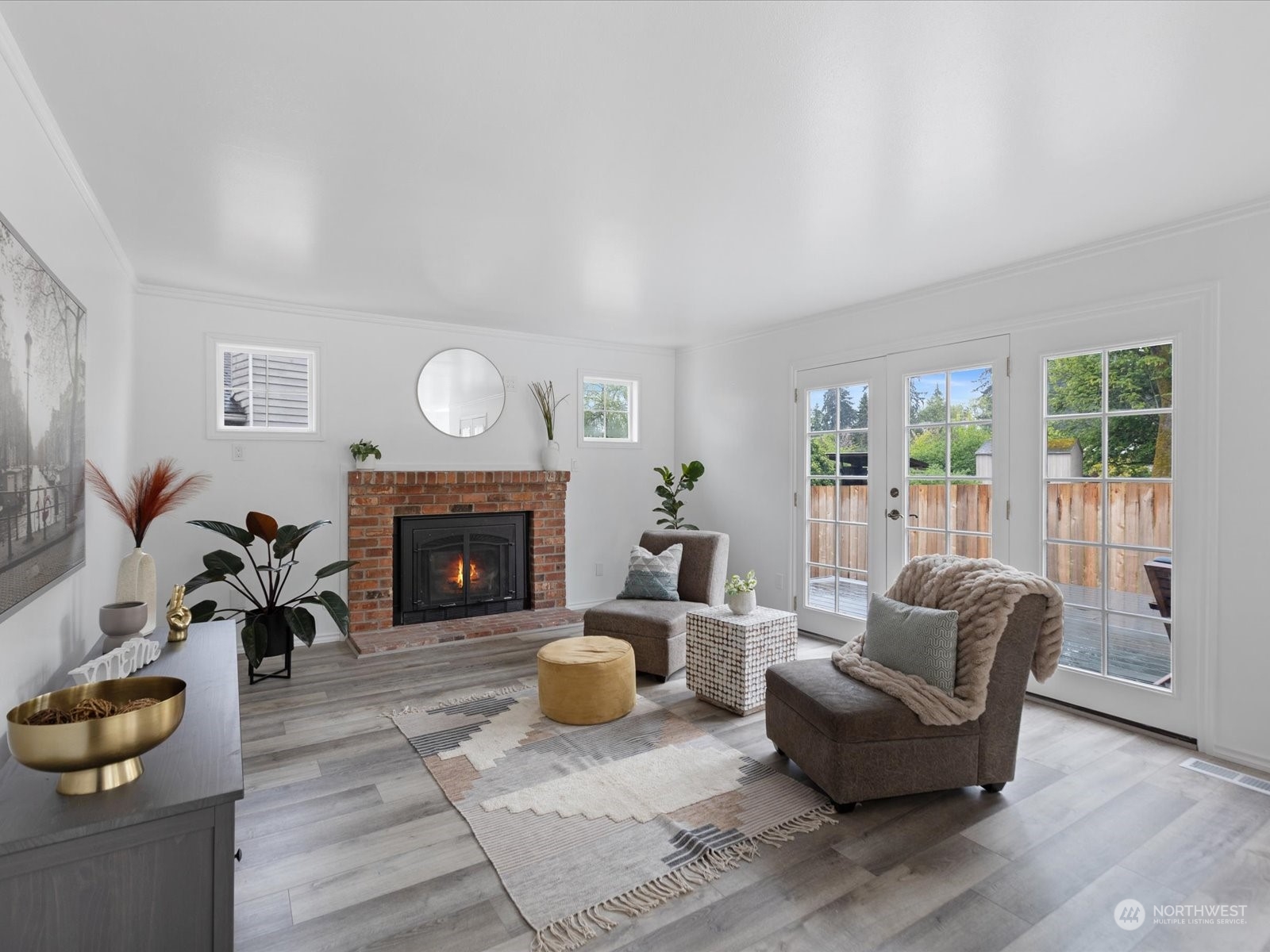 22626 8th Drive Southeast Bothell, WA 98021 - Photo 12 of 39 a living room with furniture and a fireplace