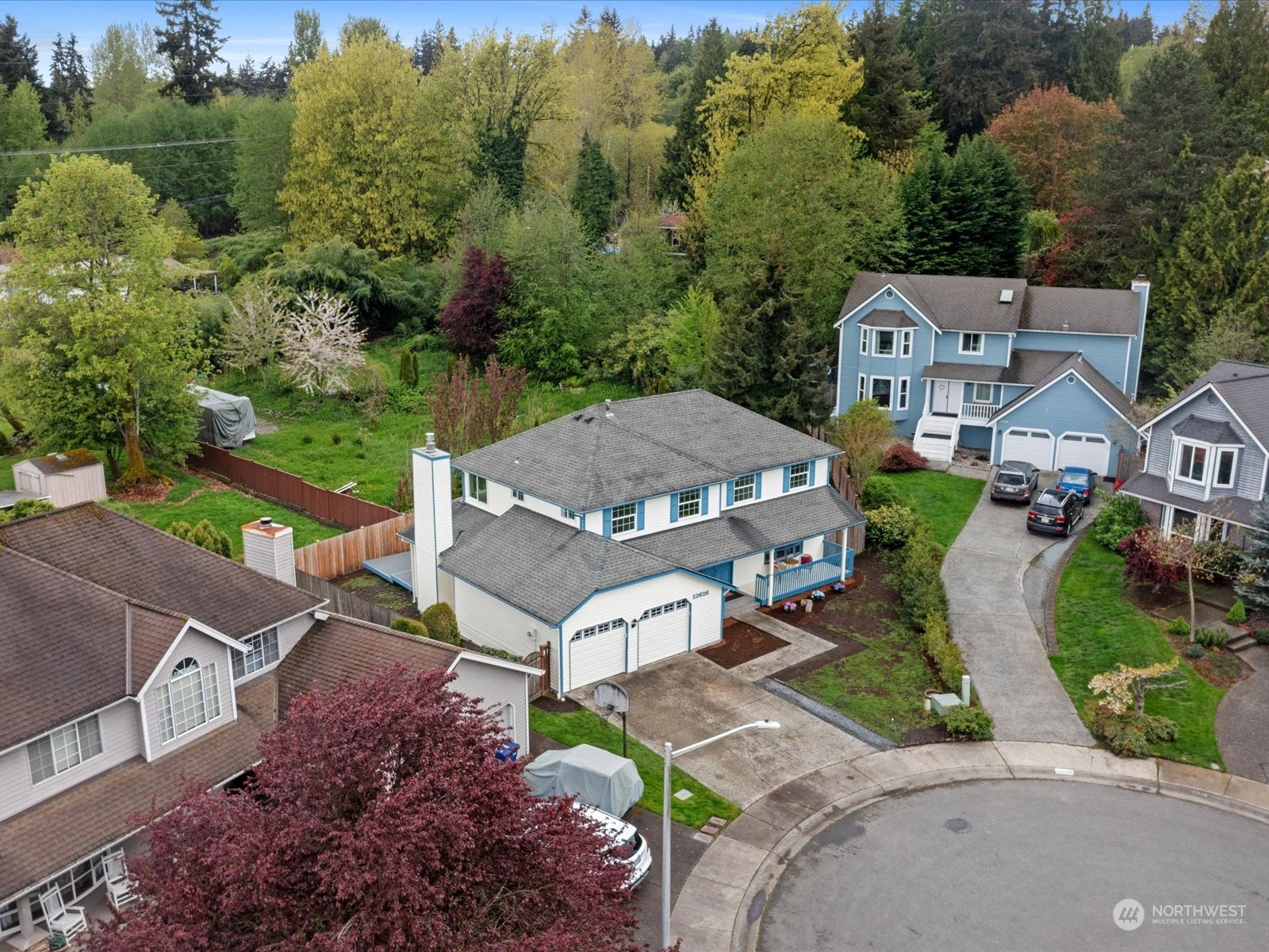 22626 8th Drive Southeast Bothell, WA 98021 - Photo 35 of 39 an aerial view of a house with a garden
