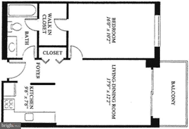 5225 Pooks Hill Road, Unit 502N Bethesda, MD 20814 - Photo 18 of 18 Floor Plan