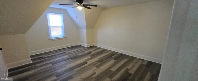 a view of small space with windows