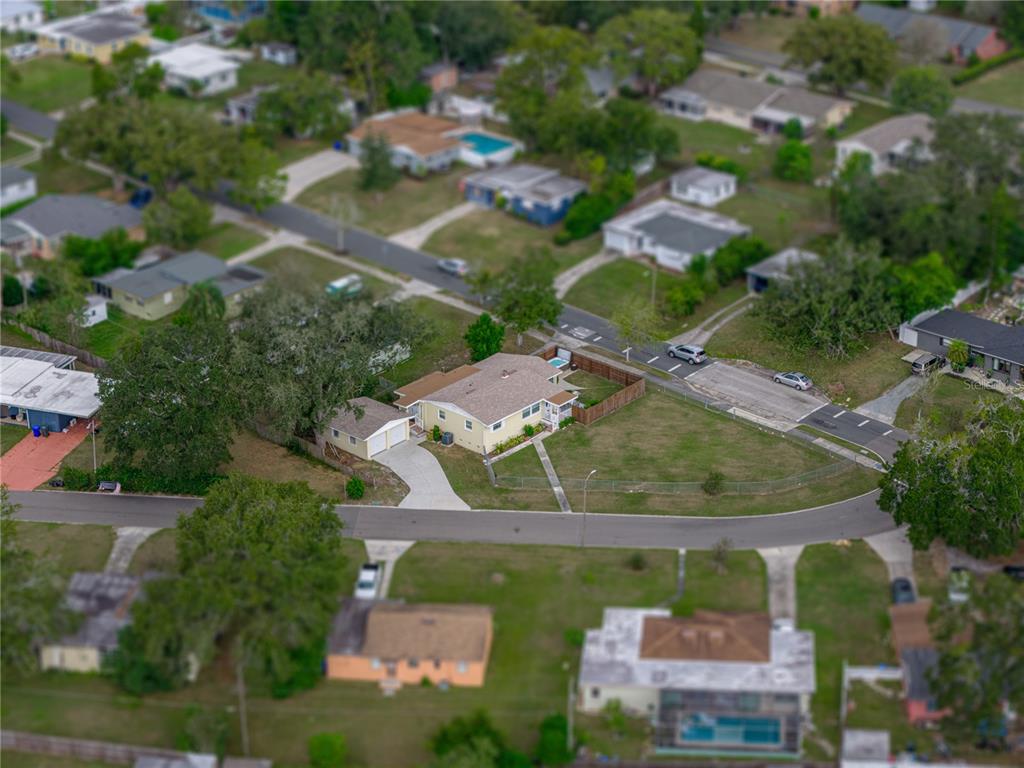 228 Azalea Street Lakeland, FL 33803 - Photo 72 of 80 an aerial view of residential houses with outdoor space and street view