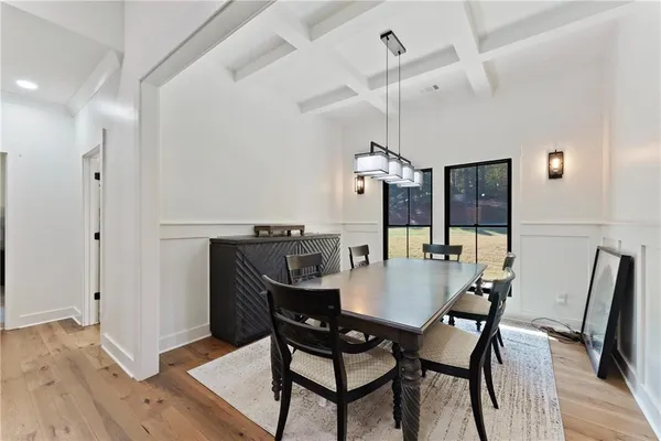 a view of empty room